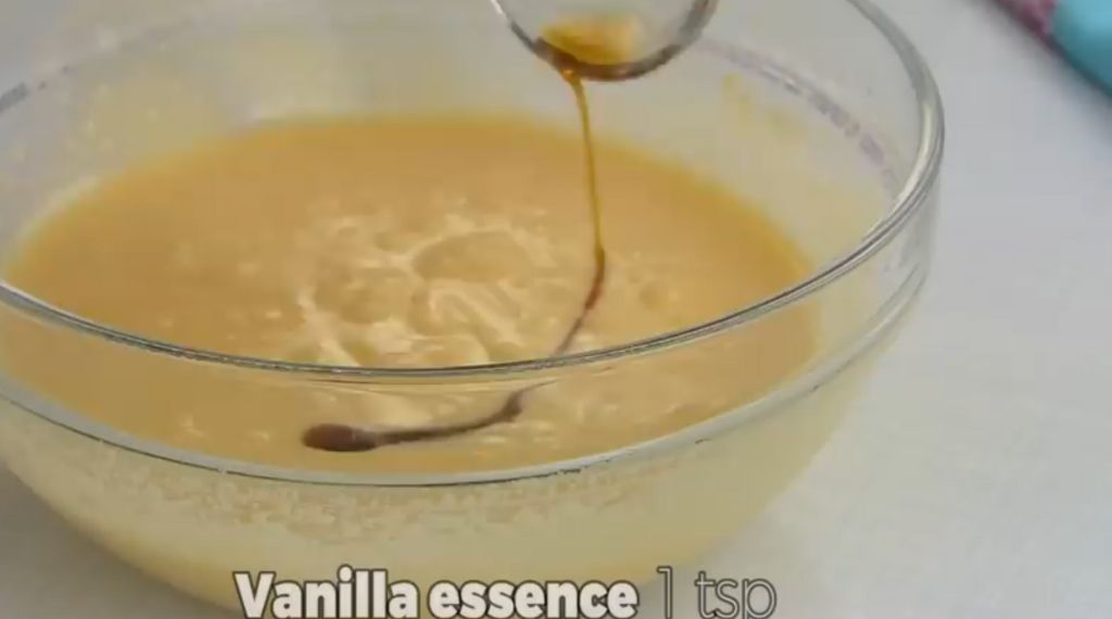 Add 1 tsp Vanilla essence