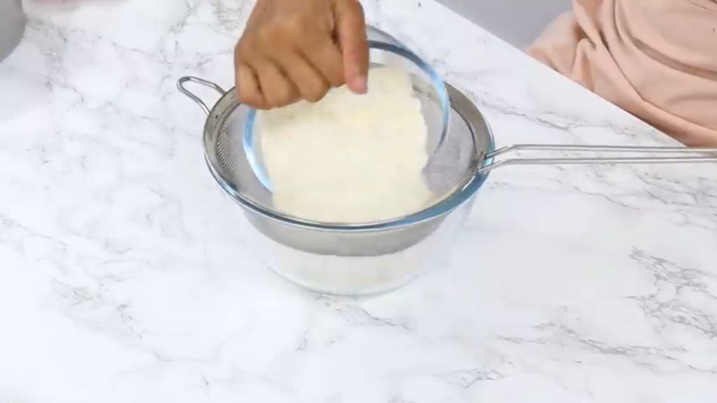 Add the flour