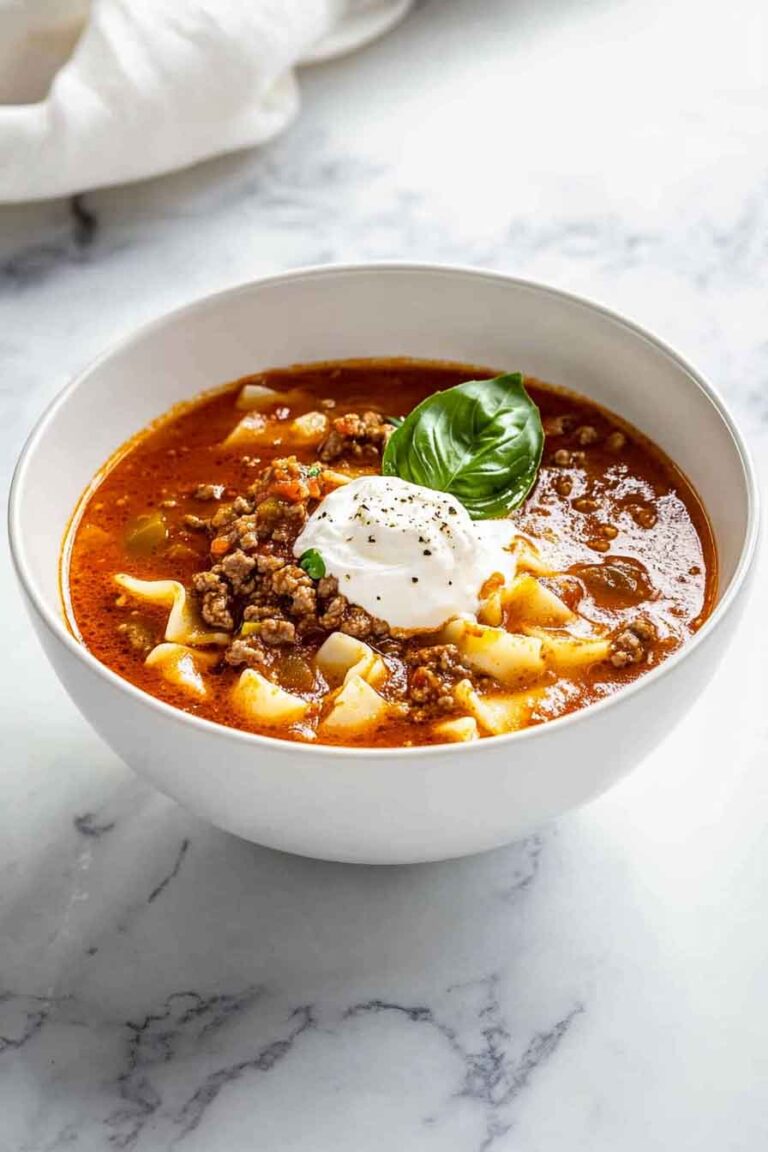 Best Lasagna Soup Recipe