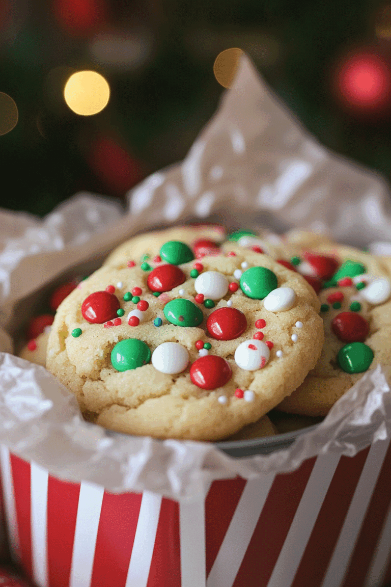 Cake Mix Christmas Cookies