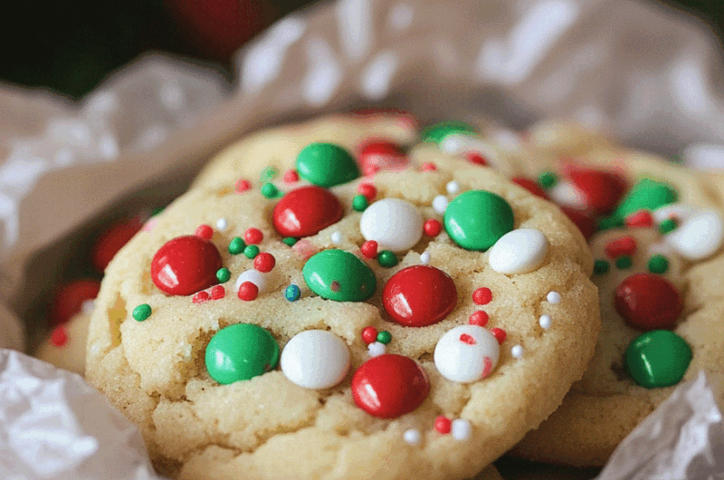 Cake Mix Christmas Cookies