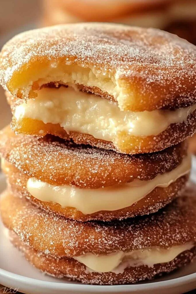 Churro Cheesecake Donut Cookies