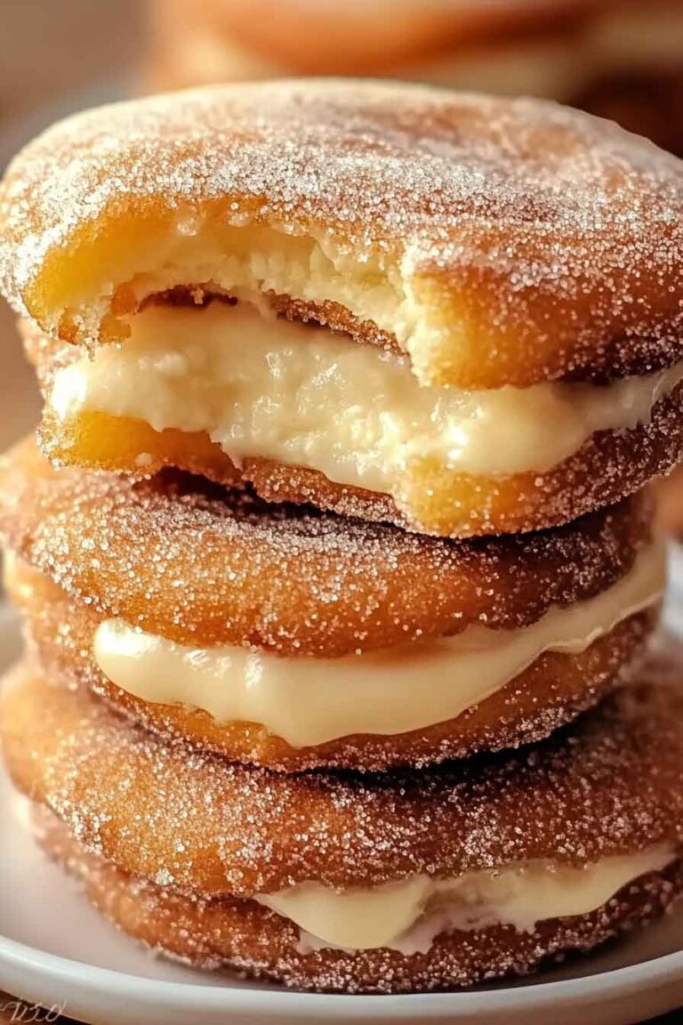 Churro Cheesecake Donut Cookies