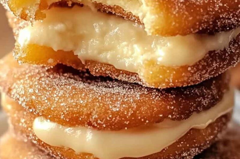 Churro Cheesecake Donut Cookies