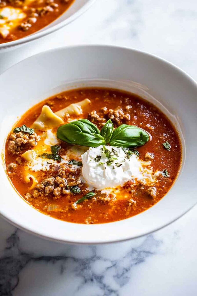 Lasagna Soup