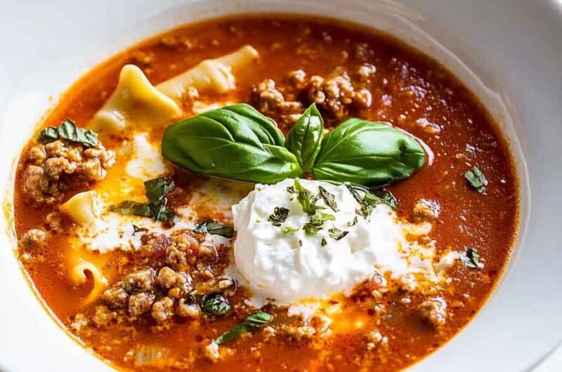 Lasagna Soup