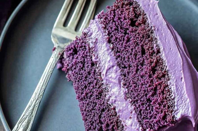 Purple Velvet Cake
