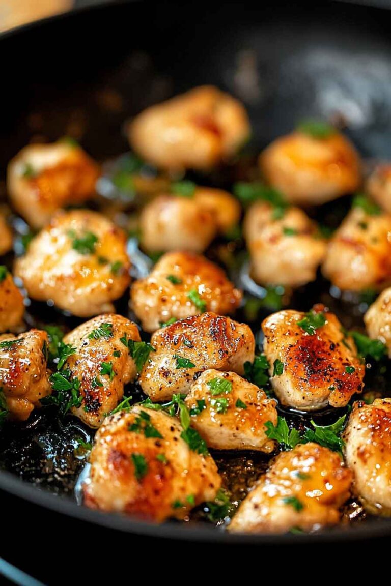 15-Minute Garlic Butter Chicken Bites