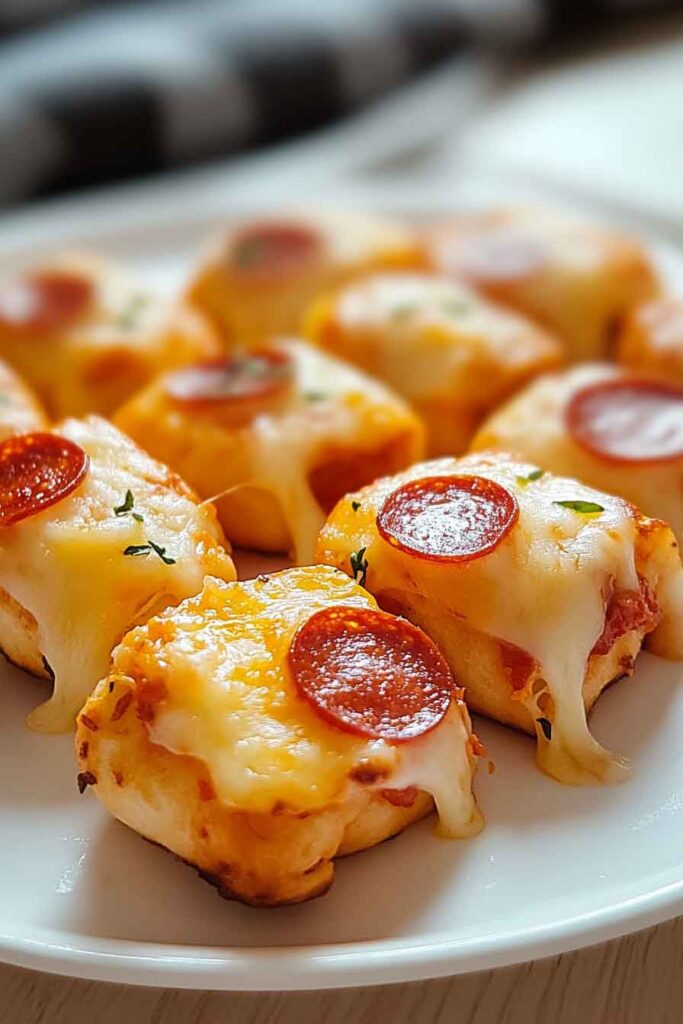How to Make Air Fryer Cheesy Pepperoni Pizza Rolls