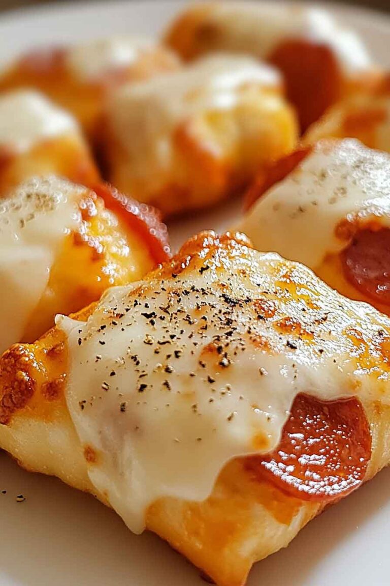 Air Fryer Cheesy Pepperoni Pizza Rolls