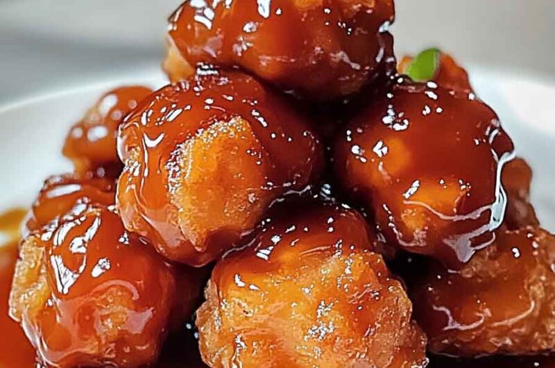 Air Fryer Crispy Honey Bbq Chicken Bites