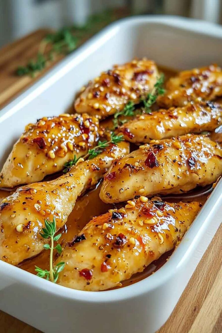 Air Fryer Honey Butter Garlic Chicken Tenders