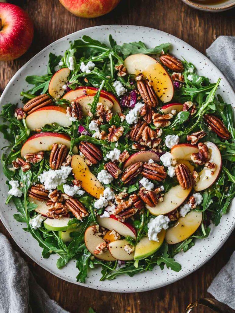 How to Serve Apple Arugula Salad
