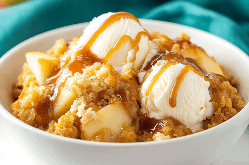 Apple Pie Dump Cake Recipe