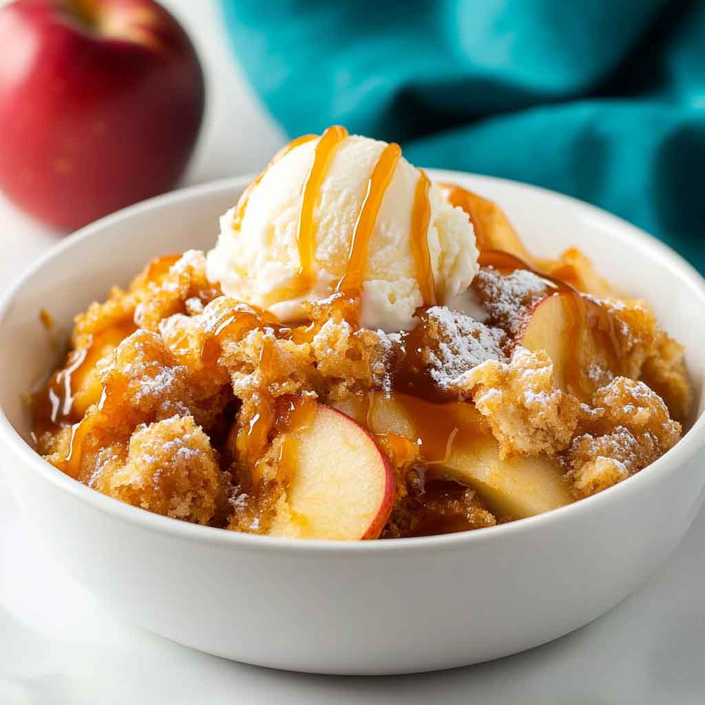 How to Make Apple Pie Dump Cake