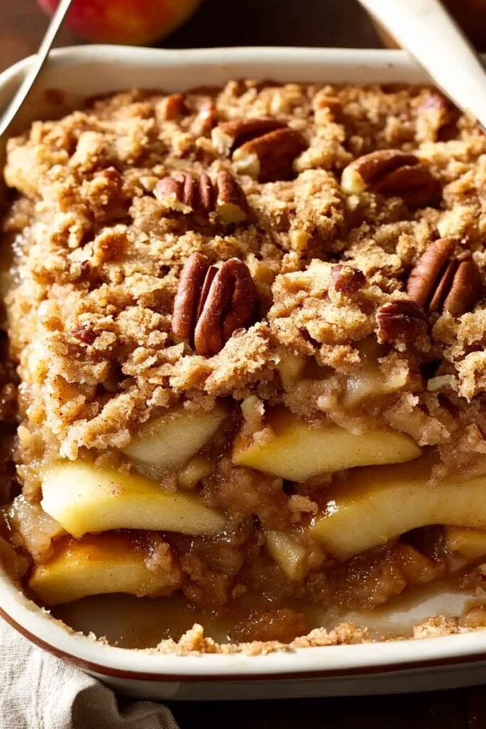Ingredients for Apple Snickerdoodle Dump Cake
