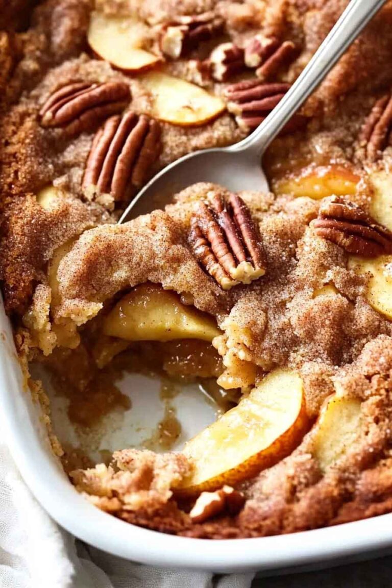 Apple Snickerdoodle Dump Cake Recipe
