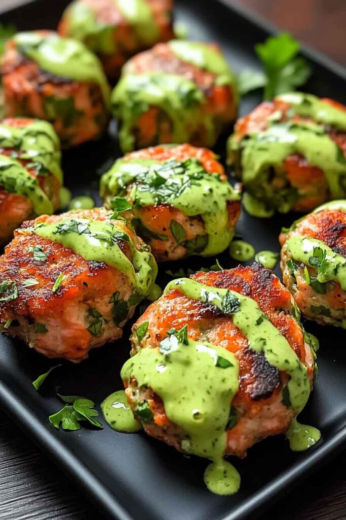Ingredients for Baked Salmon Meatballs