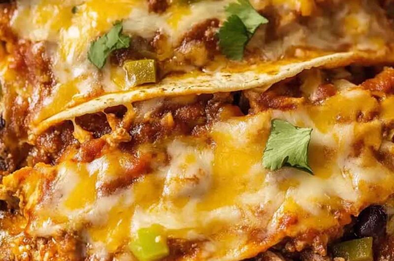 Beef Enchilada Casserole