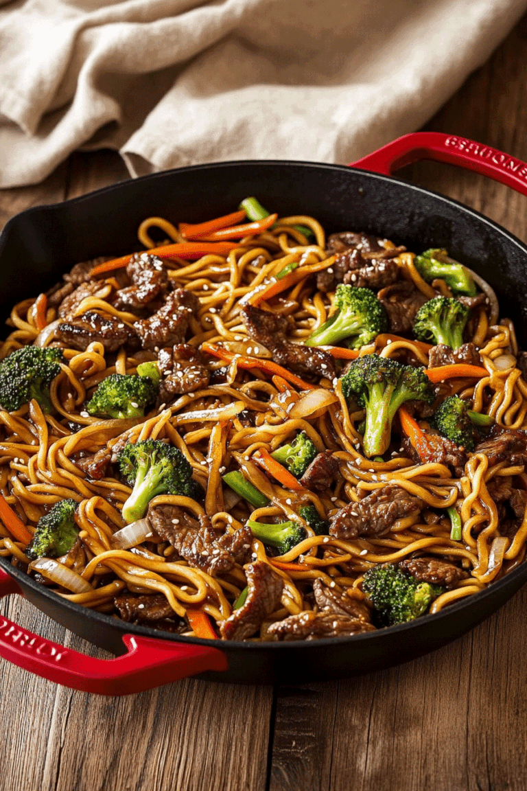 Beef Lo Mein Recipe