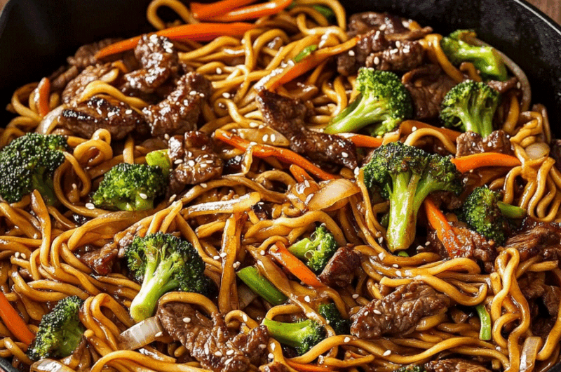 Beef Lo Mein Recipe