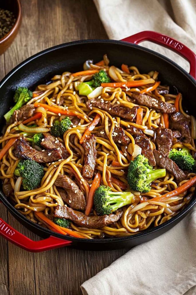 Beef Lo Mein Recipe