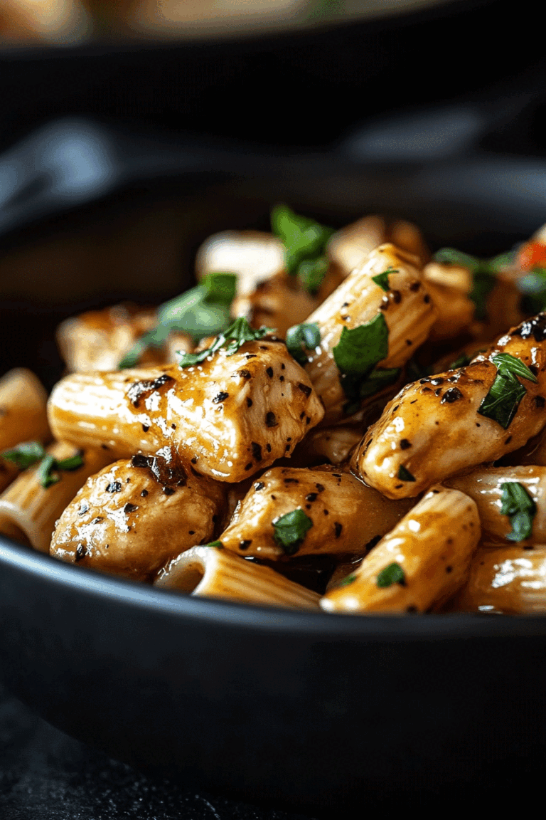 Best Honey Pepper Chicken Panini Pasta