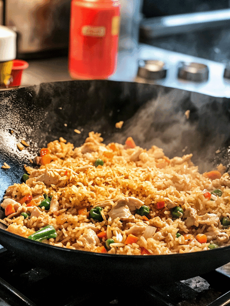 Better Than Takeout Chicken Fried Rice