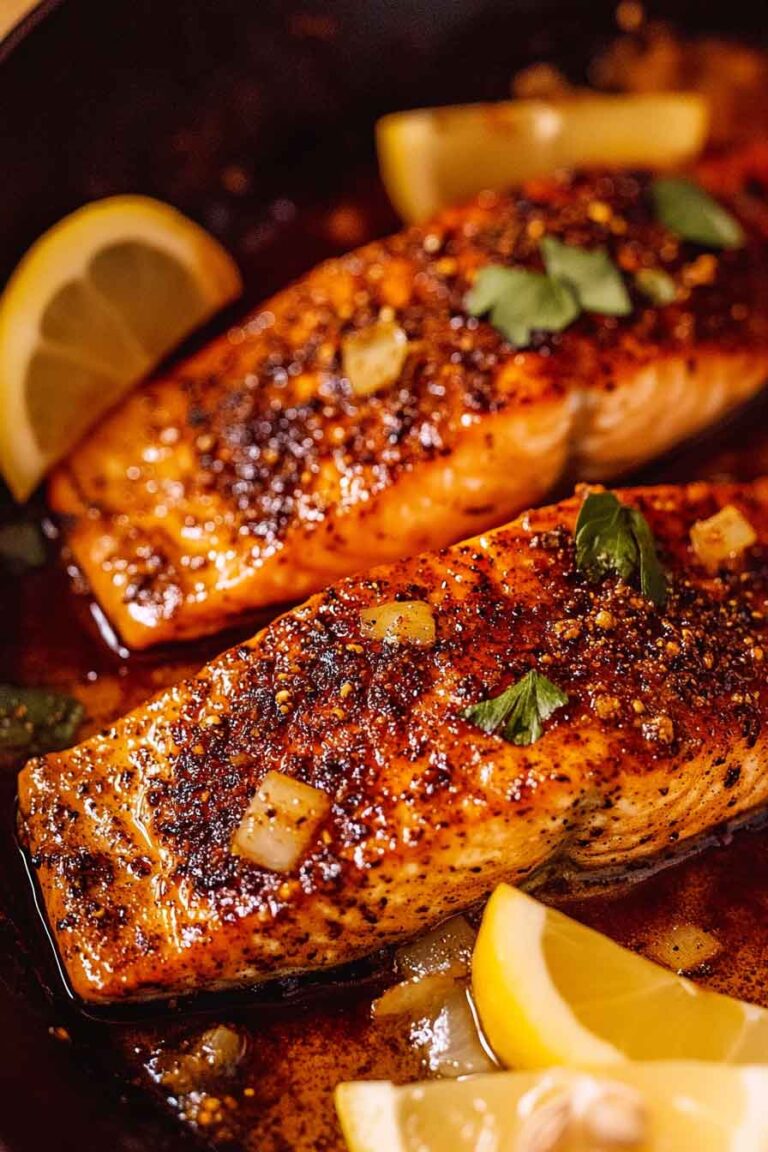 Cajun Honey Butter Salmon