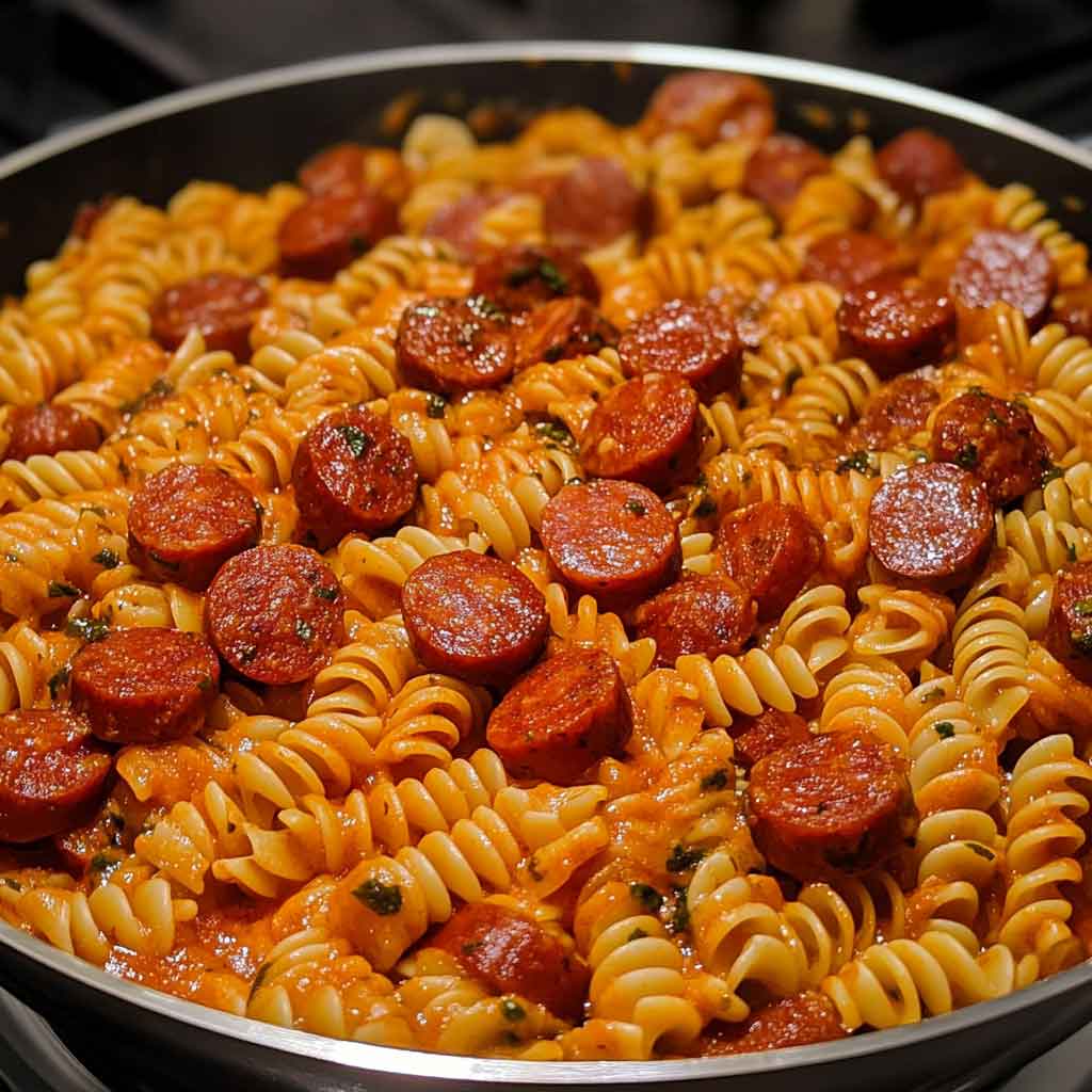 Variations for Cajun Sausage and Garlic Butter Pasta