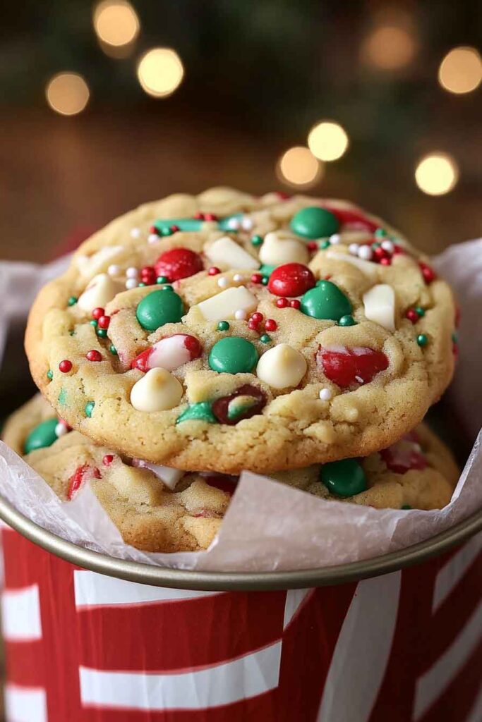 Cake Mix Christmas Cookies