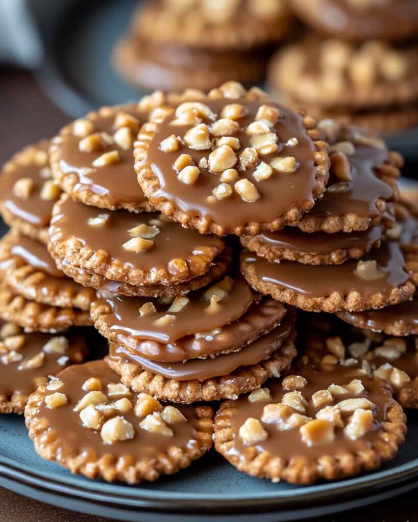 How to Make Caramel Peanut Ritz Cracker Treats