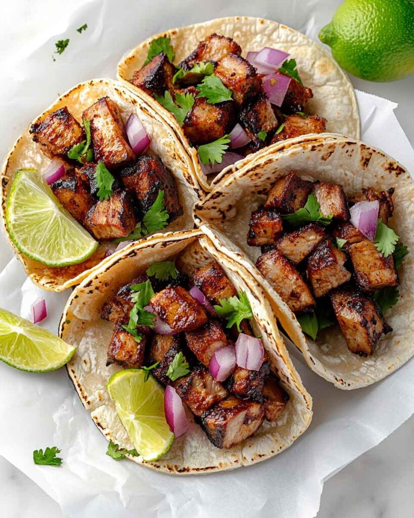 Ingredients for Carne Asada Marinade and Tacos