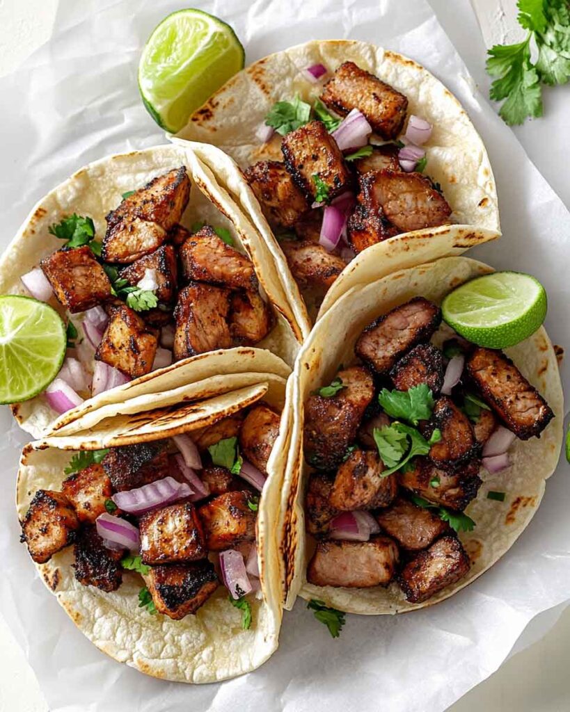 How to Serve Carne Asada Street Tacos