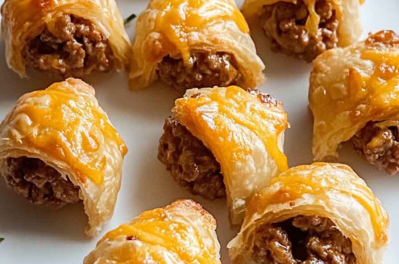 Cheesy Taco Bombs In The Air Fryer