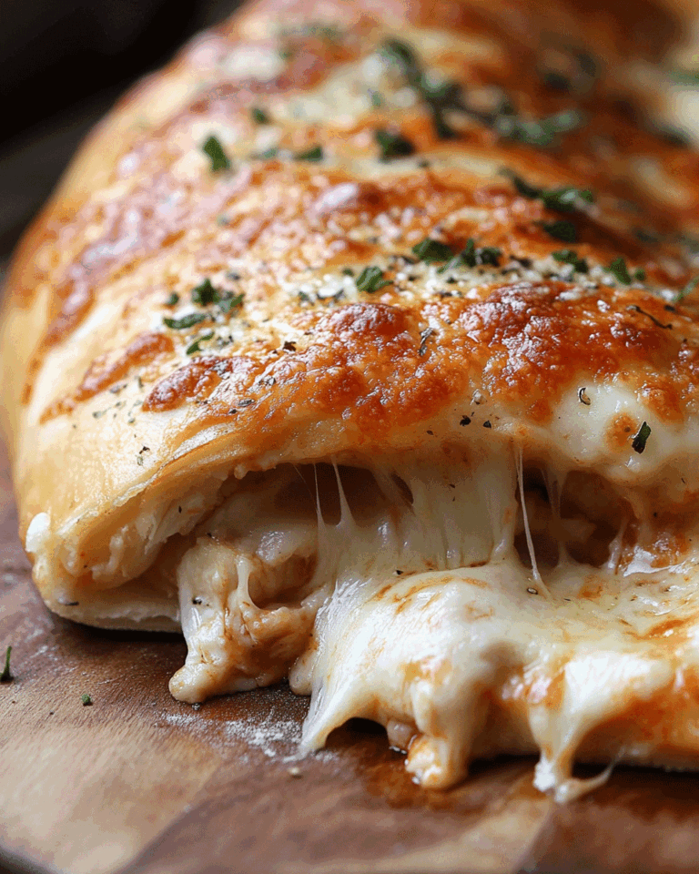 Chicken Alfredo Air Fryer Calzones