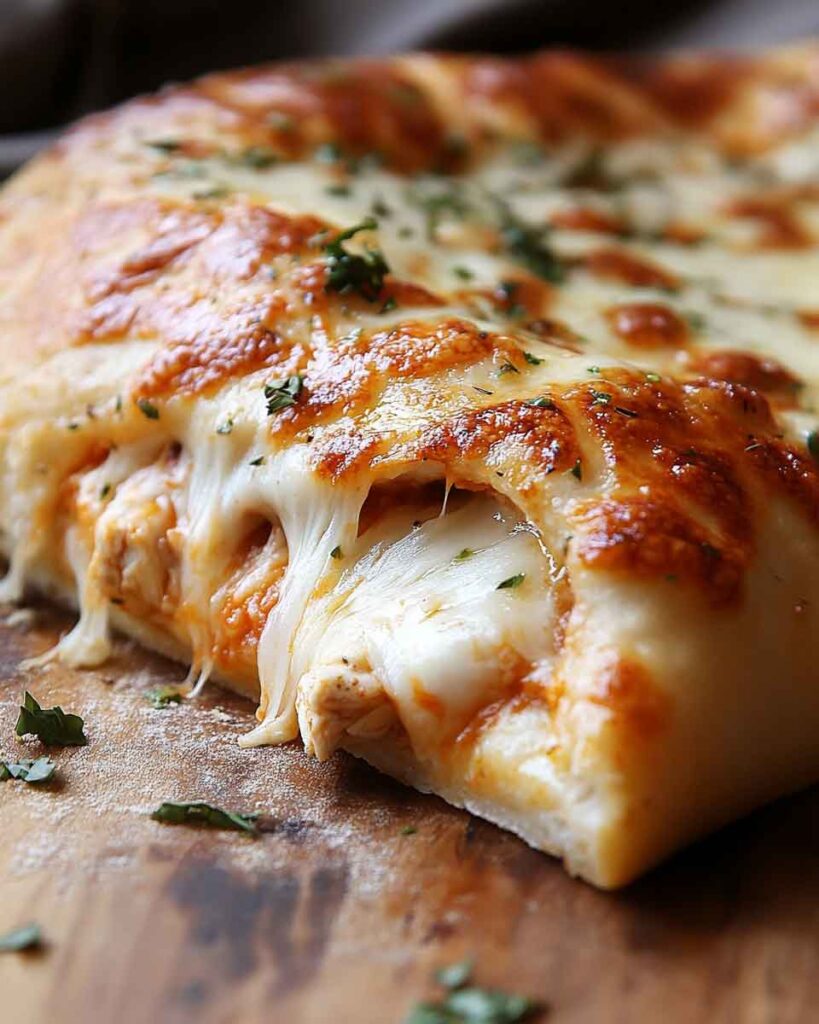 Ingredients for Chicken Alfredo Air Fryer Calzones