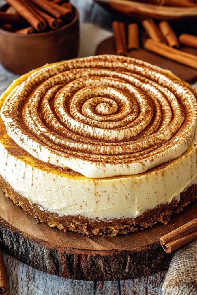 How to Make Cinnamon Roll Cheesecake