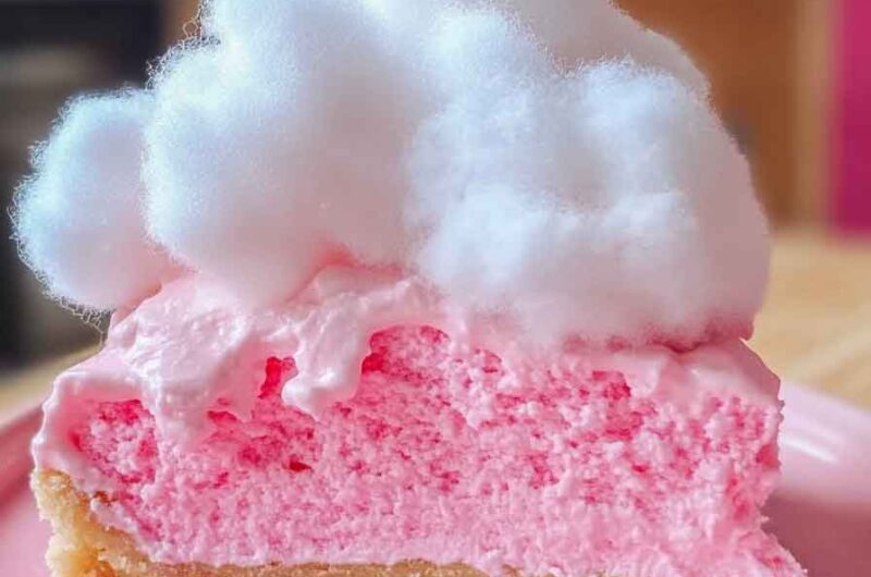 Cotton Candy Cheesecake