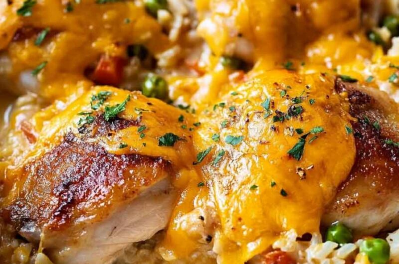 Creamy Chicken And Rice Casserole