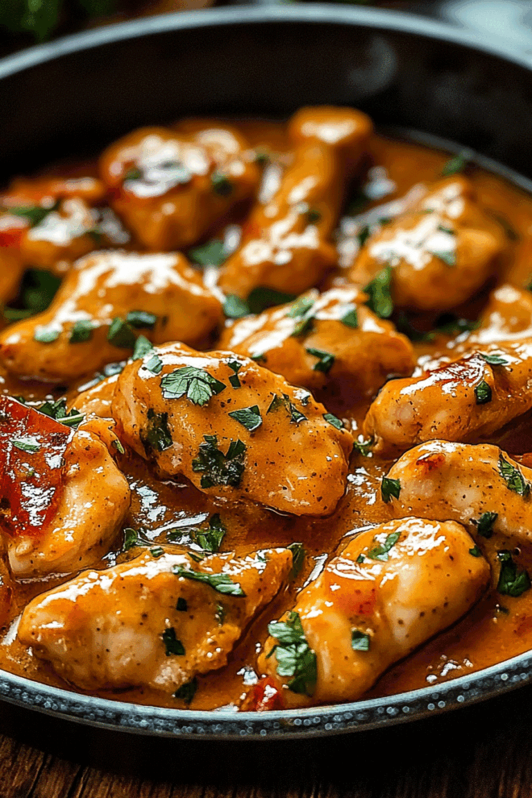 Creamy Texas Roadhouse Butter Chicken Skillet