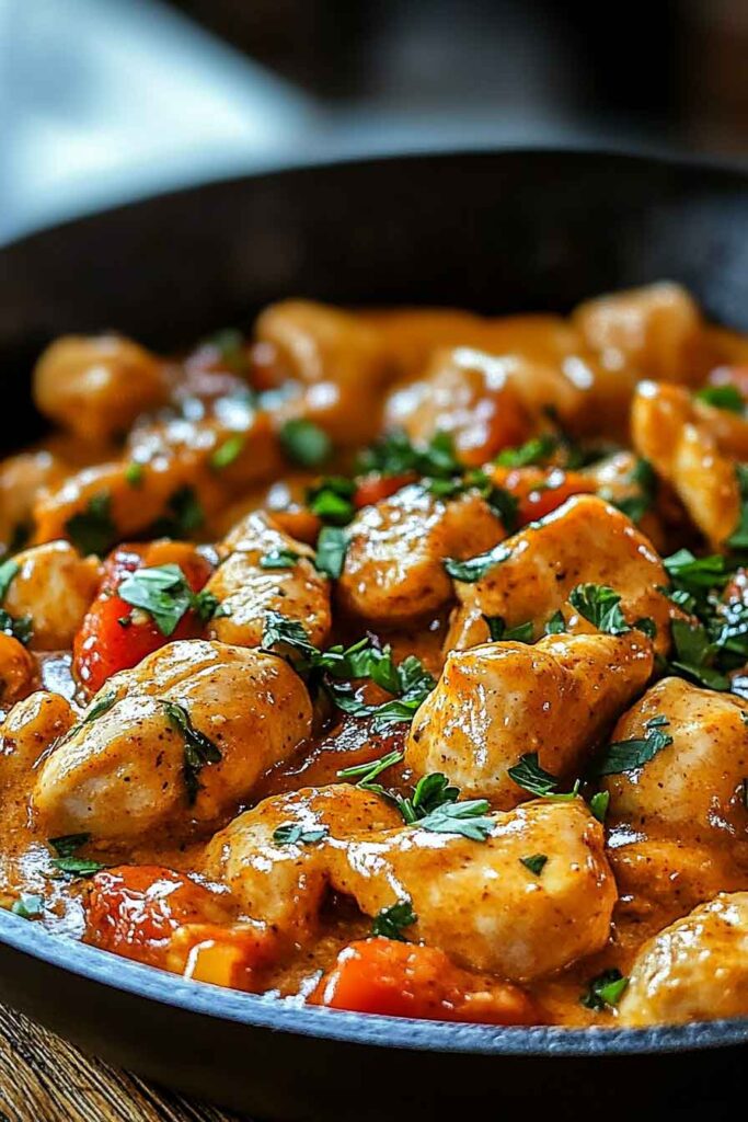 Creamy Texas Roadhouse Butter Chicken Skillet