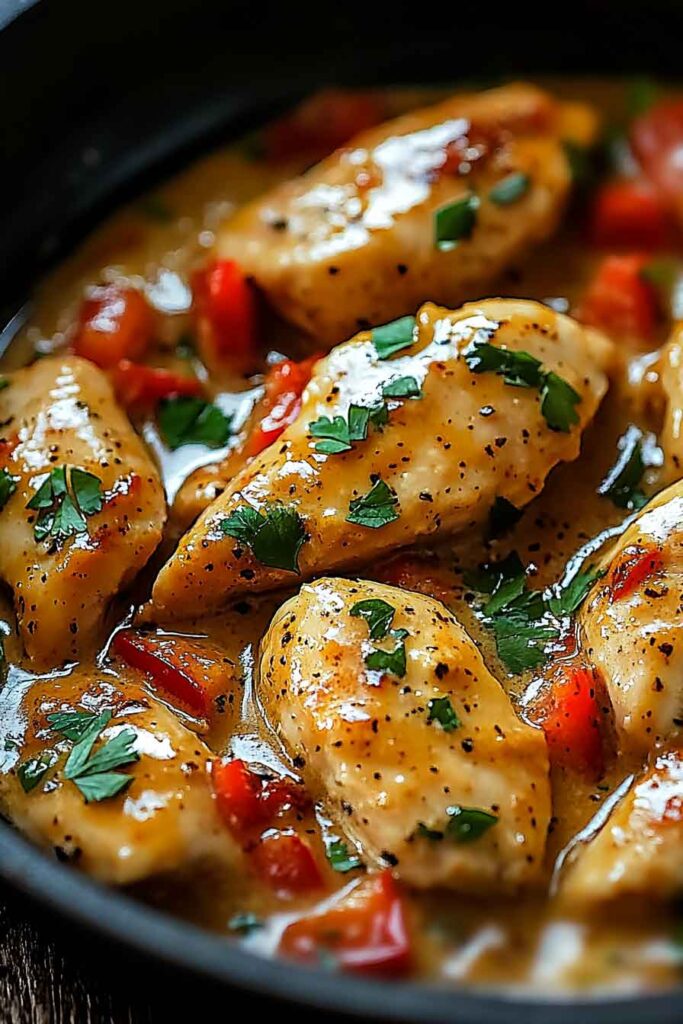 How to Make Creamy Texas Roadhouse Butter Chicken Skillet 