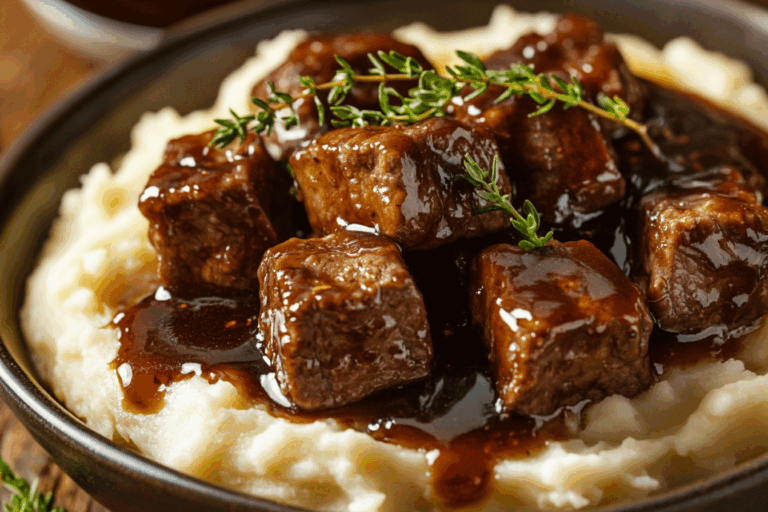 Crock Pot Beef Tips And Gravy