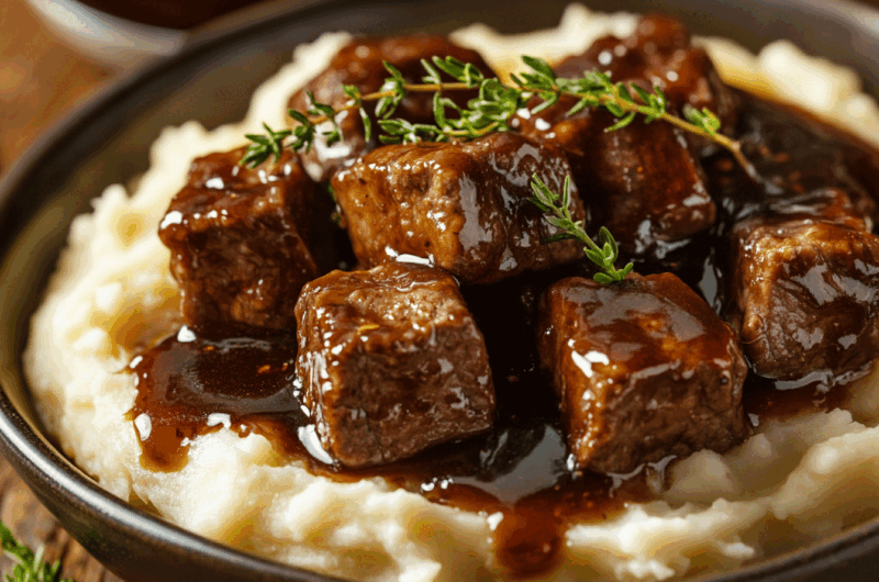 Crock Pot Beef Tips And Gravy
