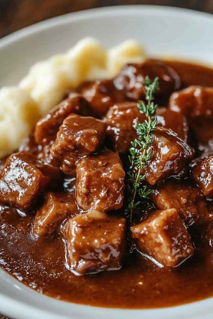 Crock Pot Beef Tips And Gravy