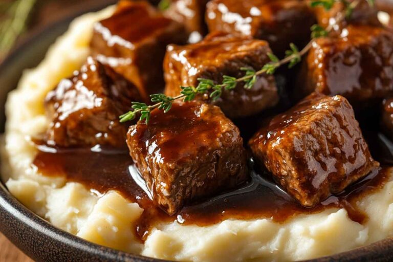 Crock Pot Beef Tips And Gravy