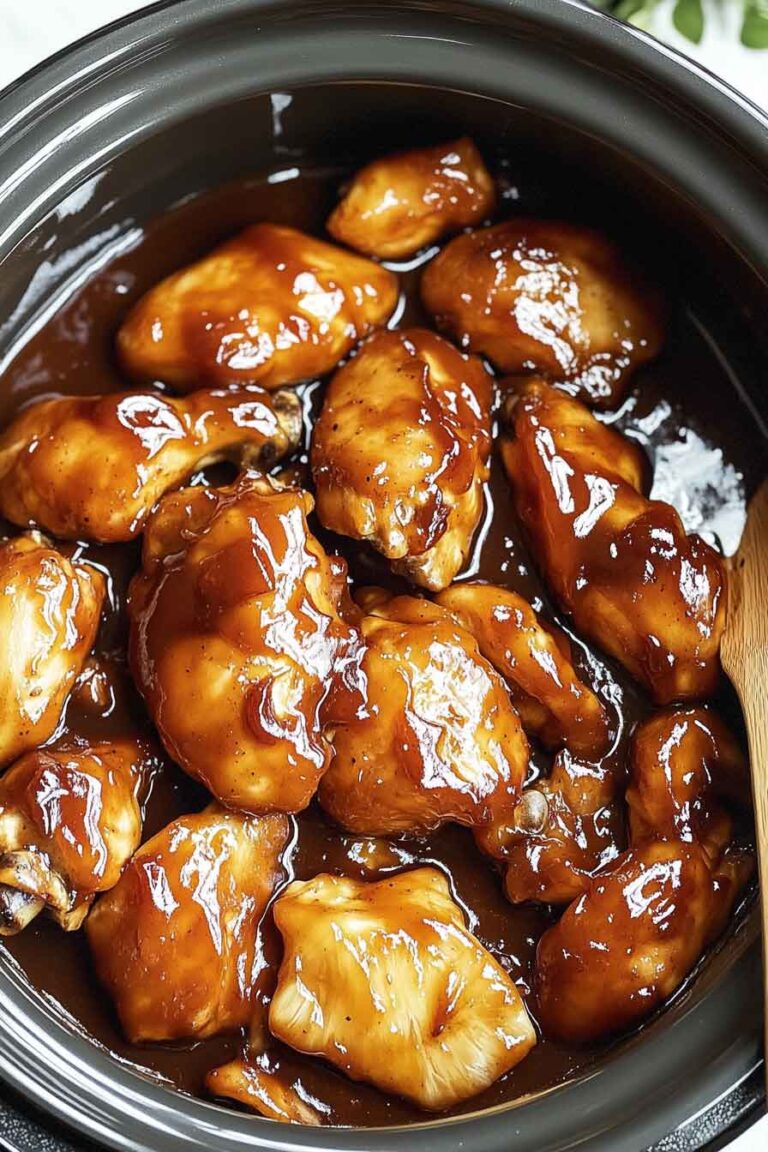 Crockpot Pineapple Bbq Chicken Sweet Tangy Effortless