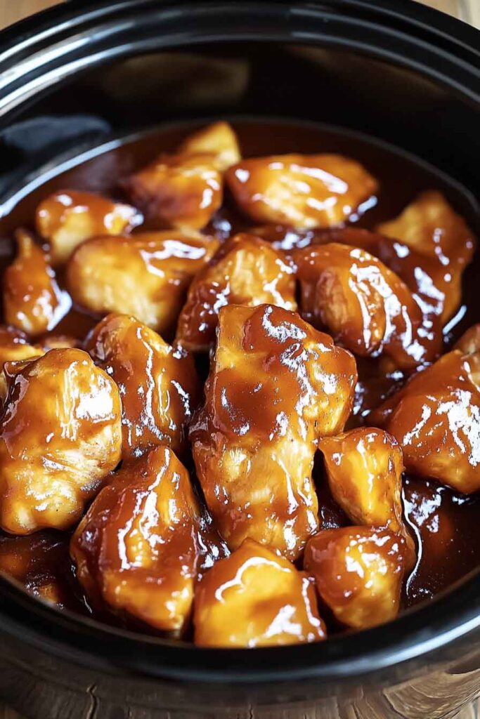 Ingredients for Crockpot Pineapple BBQ Chicken
