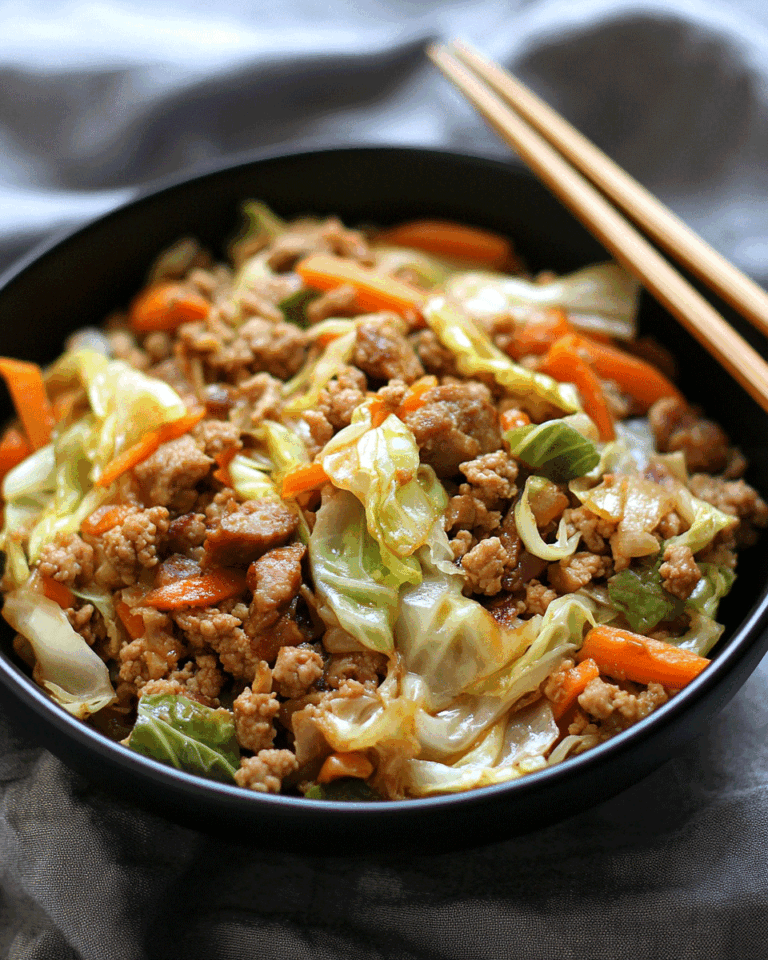 Egg Roll In A Bowl